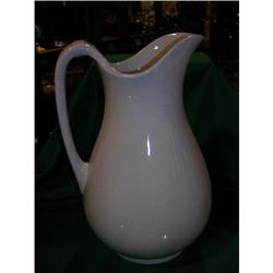 Antique Ironstone Pitcher--J & G--What a Gift!! #940832