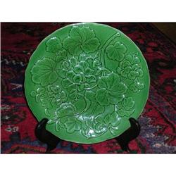 Majolica Green Plate #940836