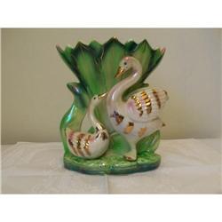 BEAUTIFUL; VINTAGE WITH APPLIED SWANS #940846