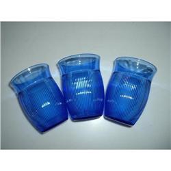 Hazel Atlas Glass Ritz Blue 9 Oz Tumblers #940850