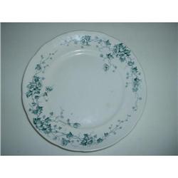 Blue and White English Ironstone Plate Dated #940851