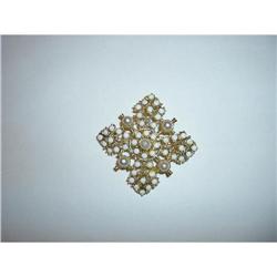 Vintage Maltese Cross Pin/Pendant #940861