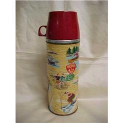 Thermos Vacuum Bottle, Sportsman, Pint Size  #940882