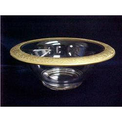 Tiffin Rambler Rose Bowl, Glass, Gold #940889