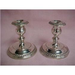 Sterling Silver Candlesticks #940921