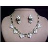 Image 1 : Floral Necklace and Earring Set, #940925