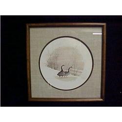 P. Buckley Moss "Cameo Geese" #940934