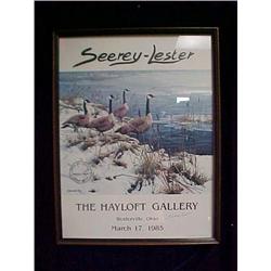 Seerly-Lester "Among the Cattails" Canada Geese #940981