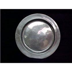 Wilton Ware "Columbia" Pewter Platter, Hammered #941002
