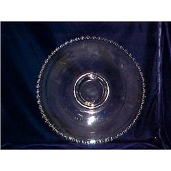 Imperial "Candlewick"  torte plate, 14" #941015