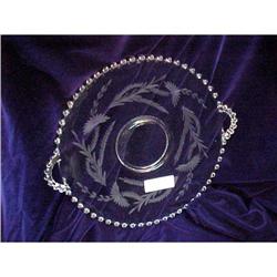 Imperial  "Candlewick" Cake Plate - Two Handled #941032