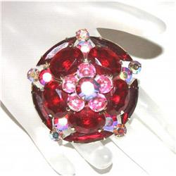  Huge Vintage Rhinestone  Brooch/Pin   #941110