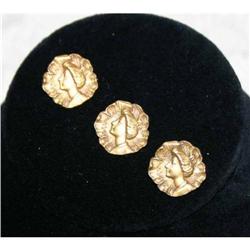 Victorian Gold Watch Fob Pins/Brooch #941117