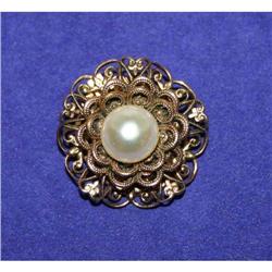 Antique 19th C French Sash Pin or Brooch #941125