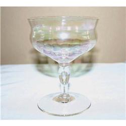 Fostoria Depression Champagne Saucer Stemware #941141