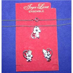 Unusual Joyce Lane Necklace & Earrings  #941162
