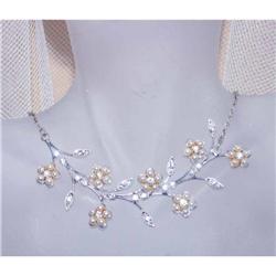 Feminine Vintage Rhinestone Necklace #941168
