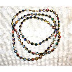 Vintage Italian Venetian Glass Opera Necklace #941180