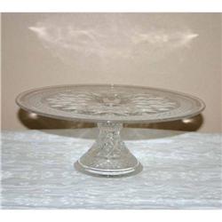 mperial Glass Cape Cod Flat Cake Stand #941211