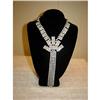 Image 1 : EXQUISITE...RHINESTONE WATERFALL NECKLACE #941231