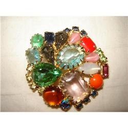 FABULOUS...VINTAGE "FRUIT SALAD" BROOCH #941233