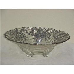Silver Overlay Bowl  #941956