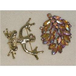 Frog And Leaf Pins SKU 3548 #941973