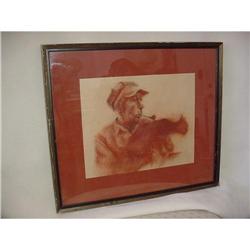 Man with cat Y12 #942016