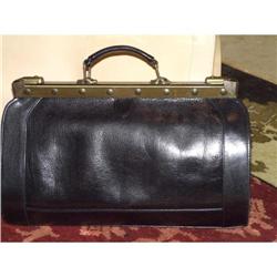 Handmade leather antique style doctor bag purse #942028
