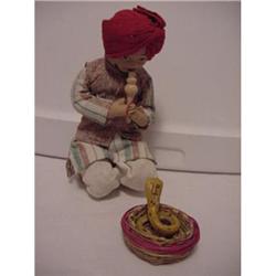 Doll Cloth India Snake Charmer with Snake in #942192