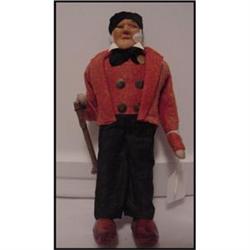 Doll Ravca Man Made in France  10" Tag #942199