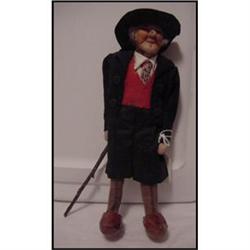 Doll Cloth Ravca Man in Black  Made in France  #942200