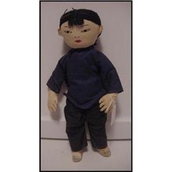 Doll Cloth Chinese Girl Ada Lum  12" #942231