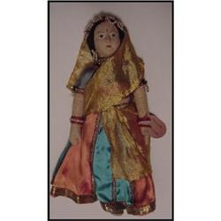 Doll Cloth Lady from India KHILOWNA Dancer #942236
