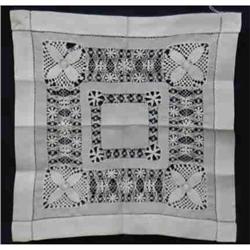 Doily, Drawn Threadwork. Victorian #942288