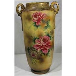 Victorian Vase. LARGE Hand Painted #942295