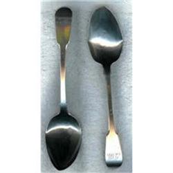 Georgian Spoons (2) Sterling. Wm. Elliot #942345