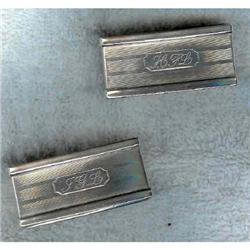 Napkin Rings Sterling Pair #942352