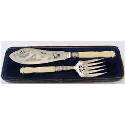 Fish Servers. Circa 1930 #942365