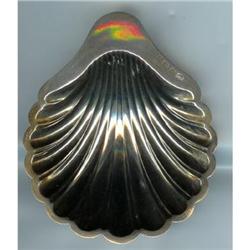 Shell Dish English. Sterling .Dated 1908 #942425