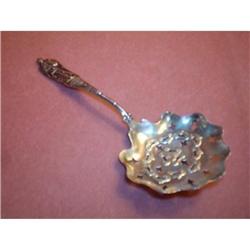 Edward VII Bon Bon Spoon. Sterling c1905 #942465