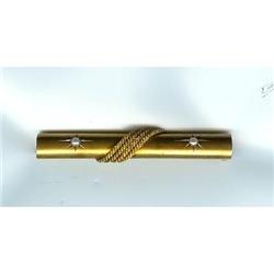 14k Bar Pin  Edwardian Circa 1910 #942479