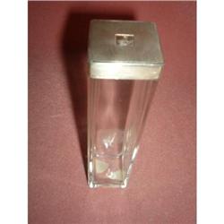 Mans Dresser Jar. Sterling Top #942484