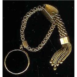 Victorian Gold Fill Hanky Carrier c1875 #942491