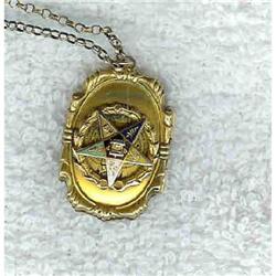 Eastern Star Locket . Circa 1910 #942512