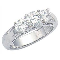 2.0 ct GIA diamond engagement ring SI1 three #942640