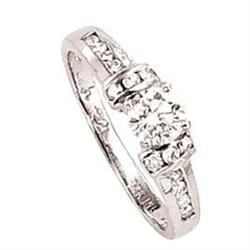 1.24 carat diamond ring white gold jewelry #942644