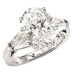 3 carat G VS1 diamond ring SOLITAIRE jewelry #942715
