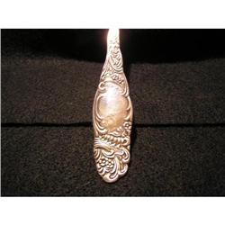 VICTORIAN STERLING SILVER SERVING SPOON #942745
