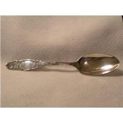 VICTORIAN STERLING SILVER SERVING SPOON #942747
